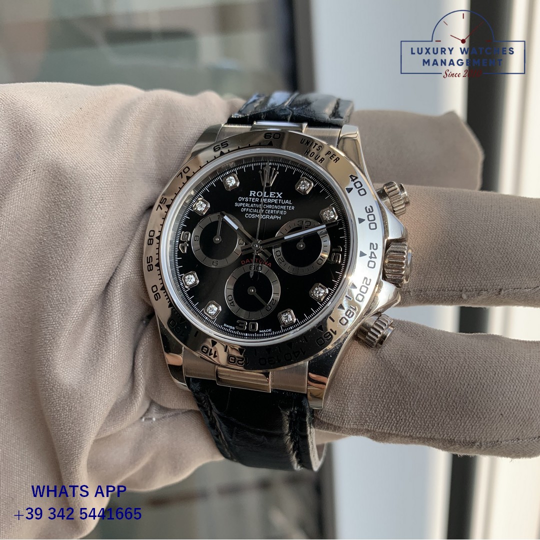 ROLEX DAYTONA 116519 BLACK DIAMOND 2002 (36)