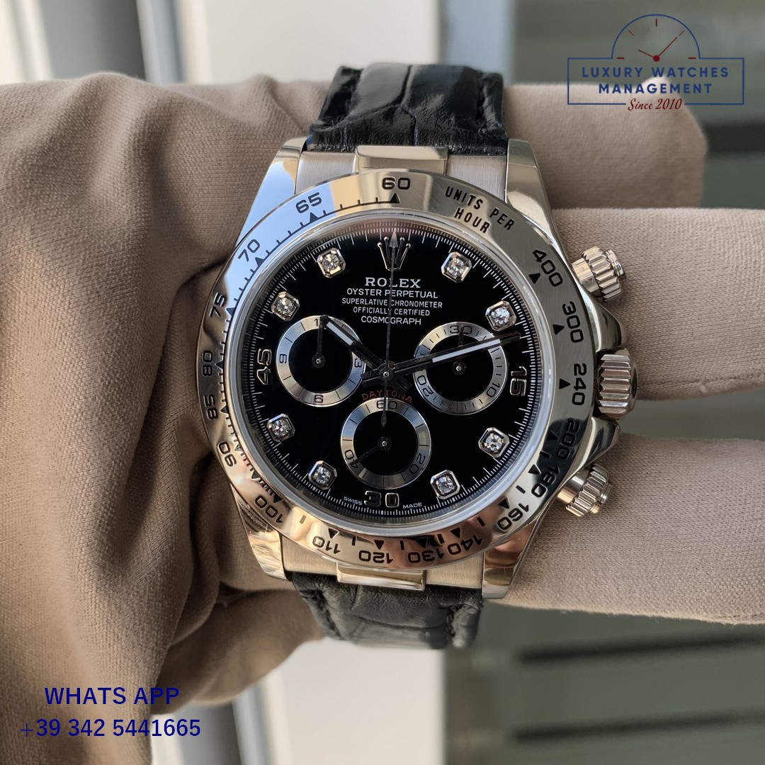 ROLEX DAYTONA 116519 BLACK DIAMOND 2002 (41)