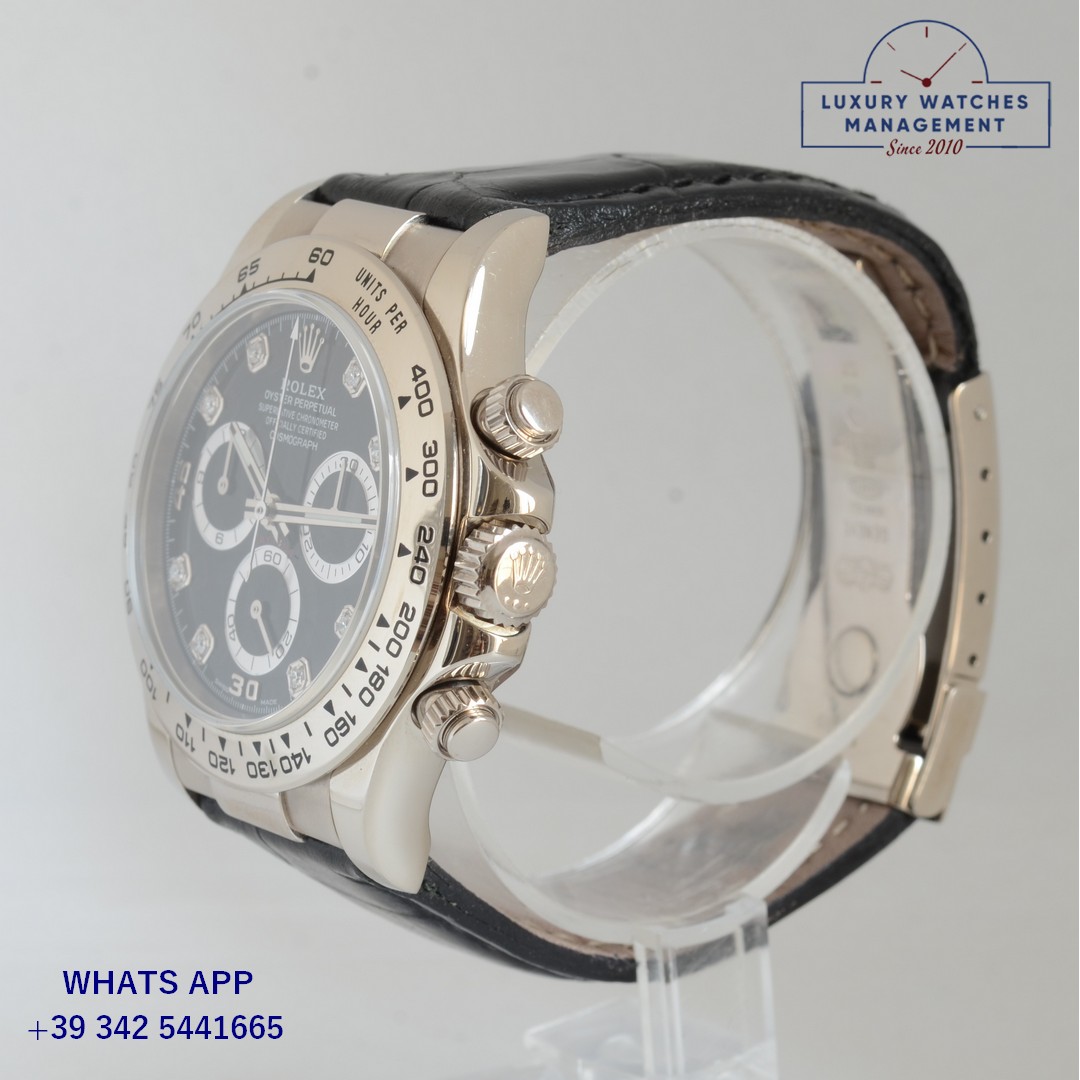 ROLEX DAYTONA 116519 BLACK DIAMOND 2002 (5)