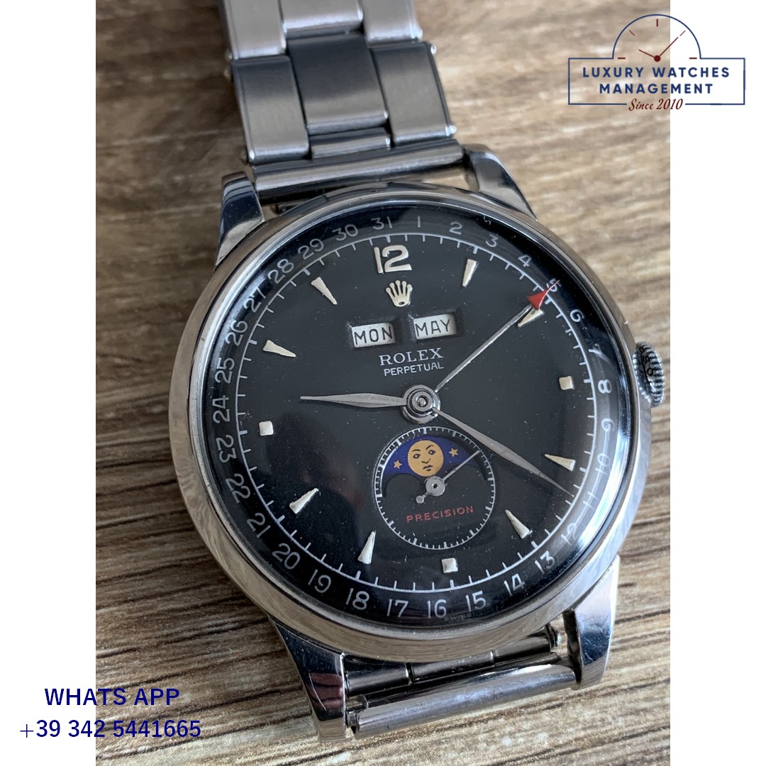 ROLEX PADELLONE 8171 BLACK STELL 1951 (2)