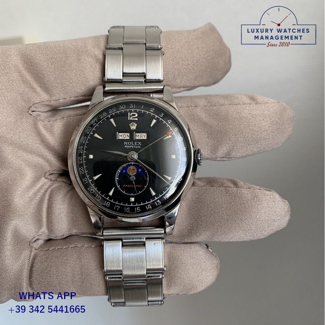 ROLEX PADELLONE 8171 BLACK STELL 1951 (46)