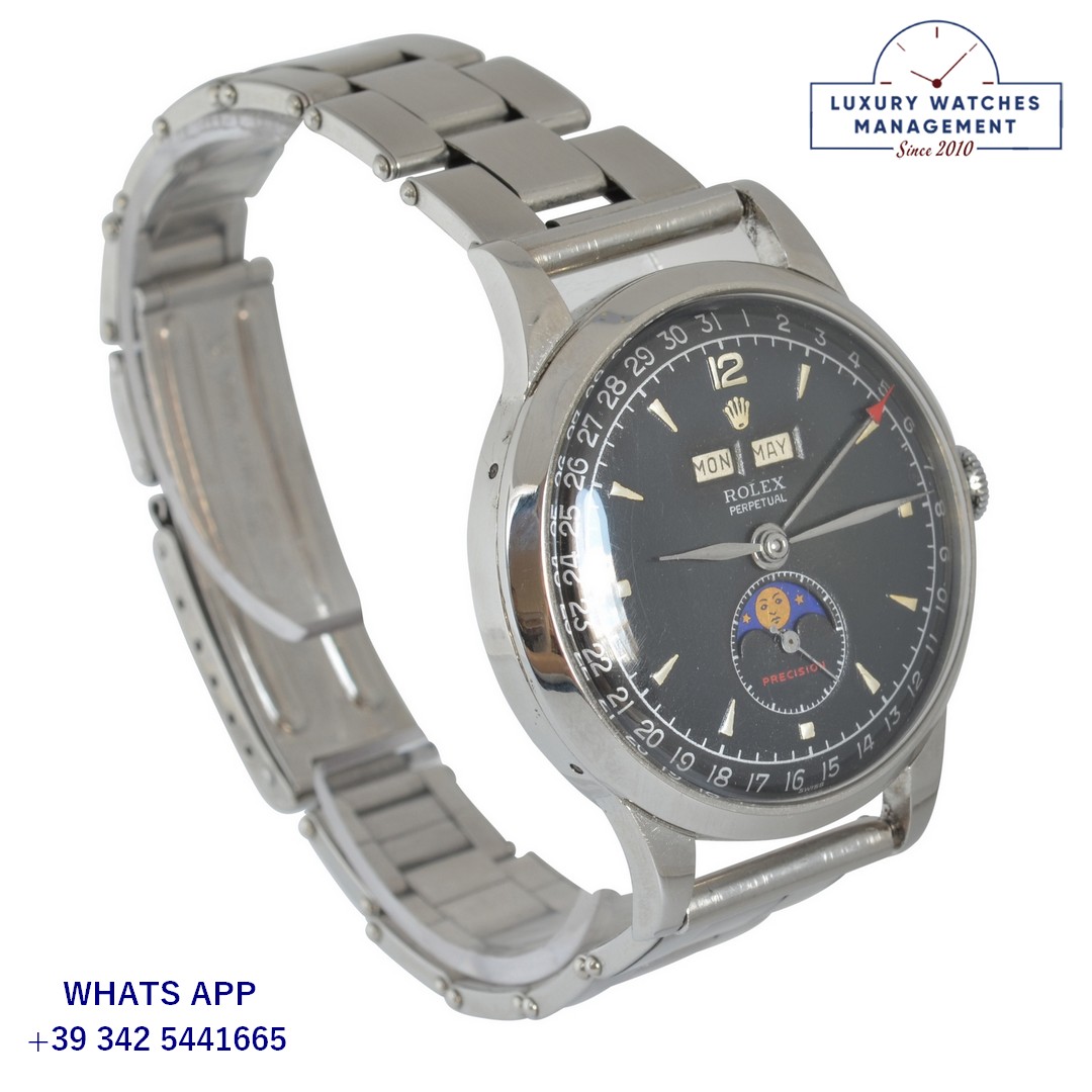 ROLEX PADELLONE 8171 BLACK STELL 1951 (6)