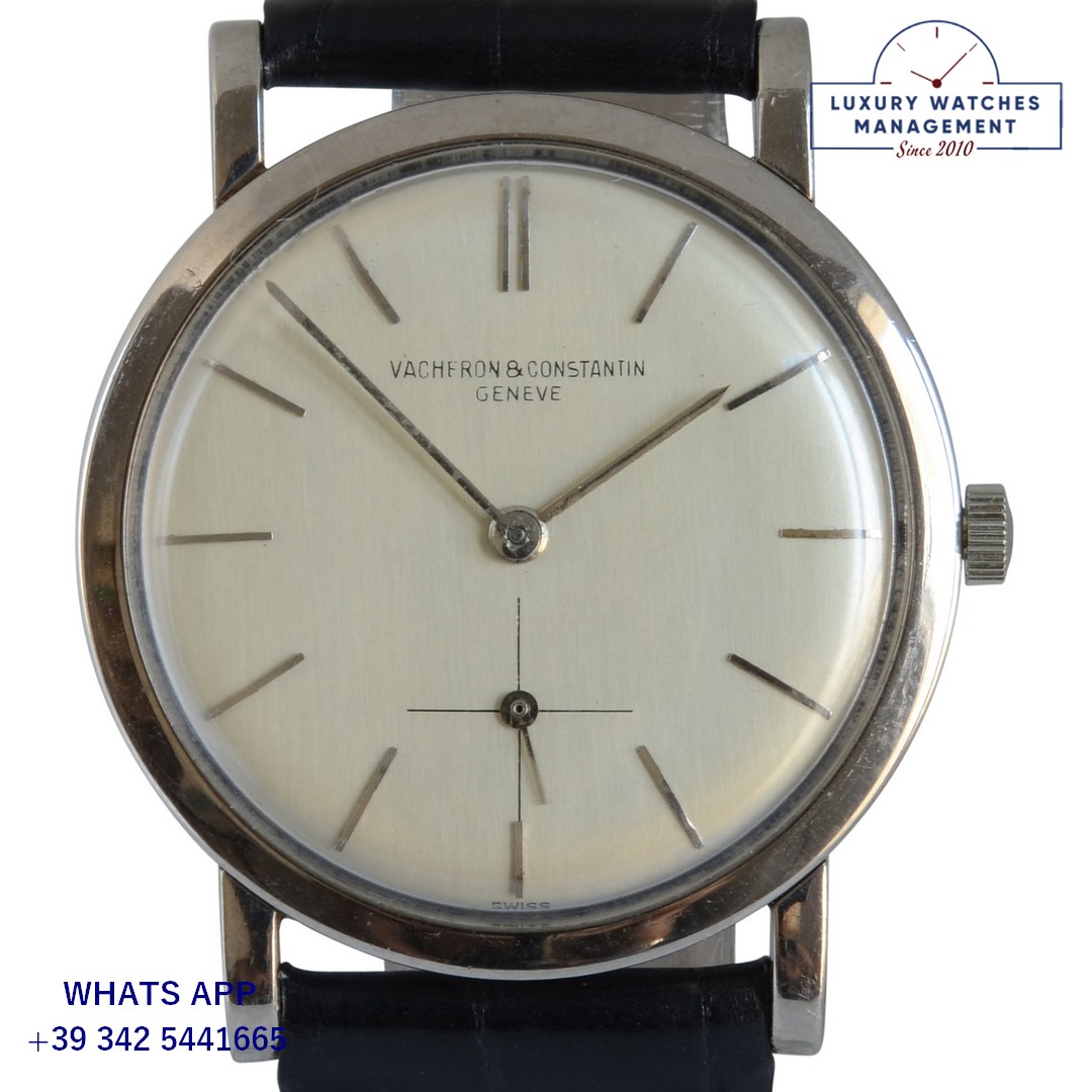 2 VACHERON CONSTANTIN CALATRAVA 4667 WHITE GOLD (18)