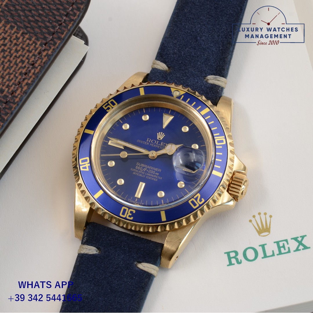 ROLEX SUBMARINER 1680 BLUE GOLD (47)