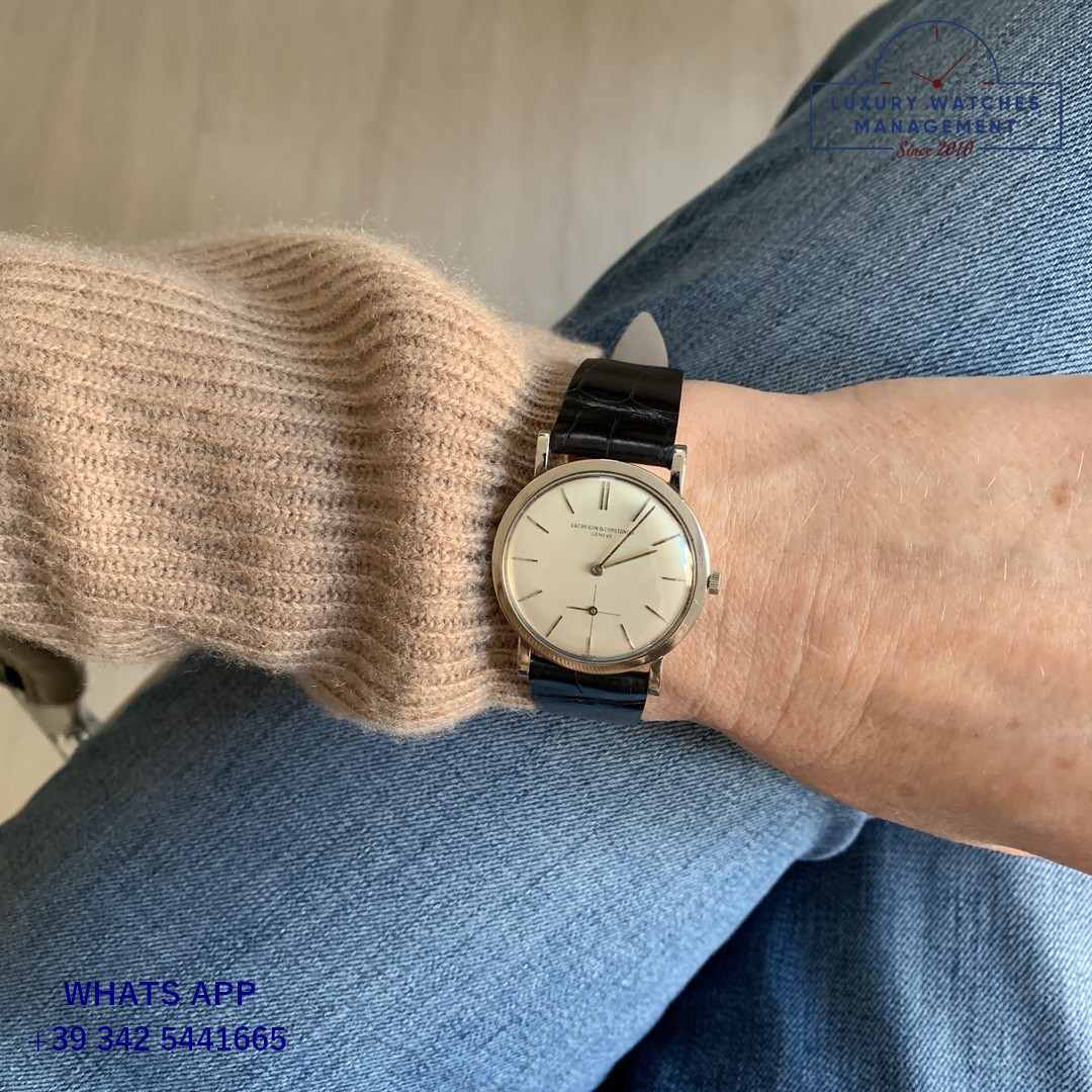 VACHERON CONSTANTIN CALATRAVA 4667 WHITE GOLD (9)
