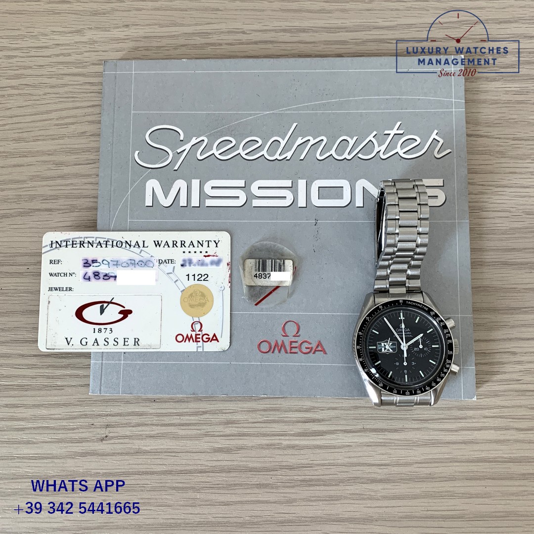 OMEGA SPEEDMASTER GEMINI IX 1998 (2)