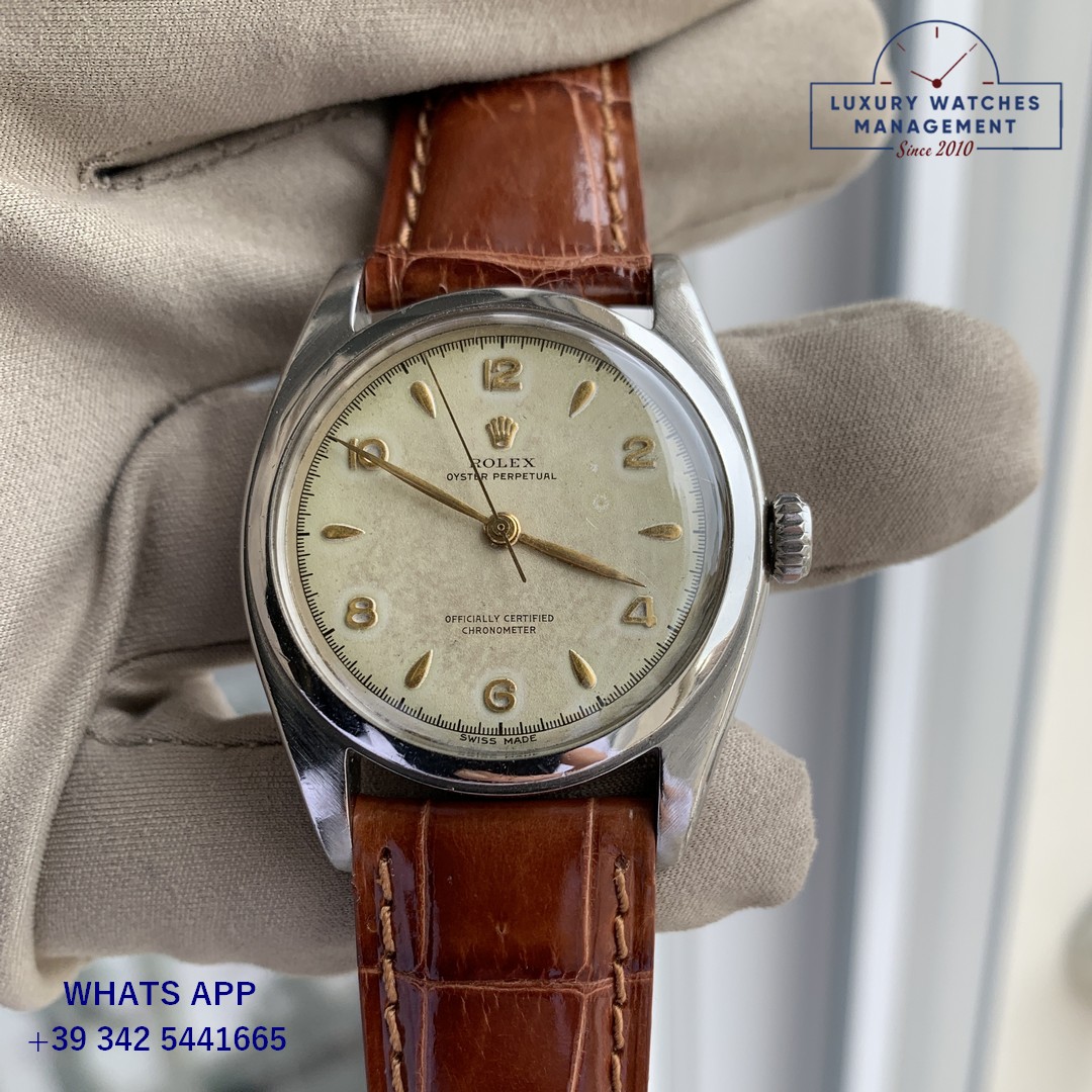 ROLEX OVETTONE 6028 BIG BUBBLEBACK (54)