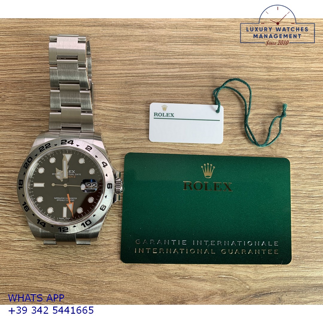 ROLEX EXPLORER II 216570 BLACK 2021 (11)