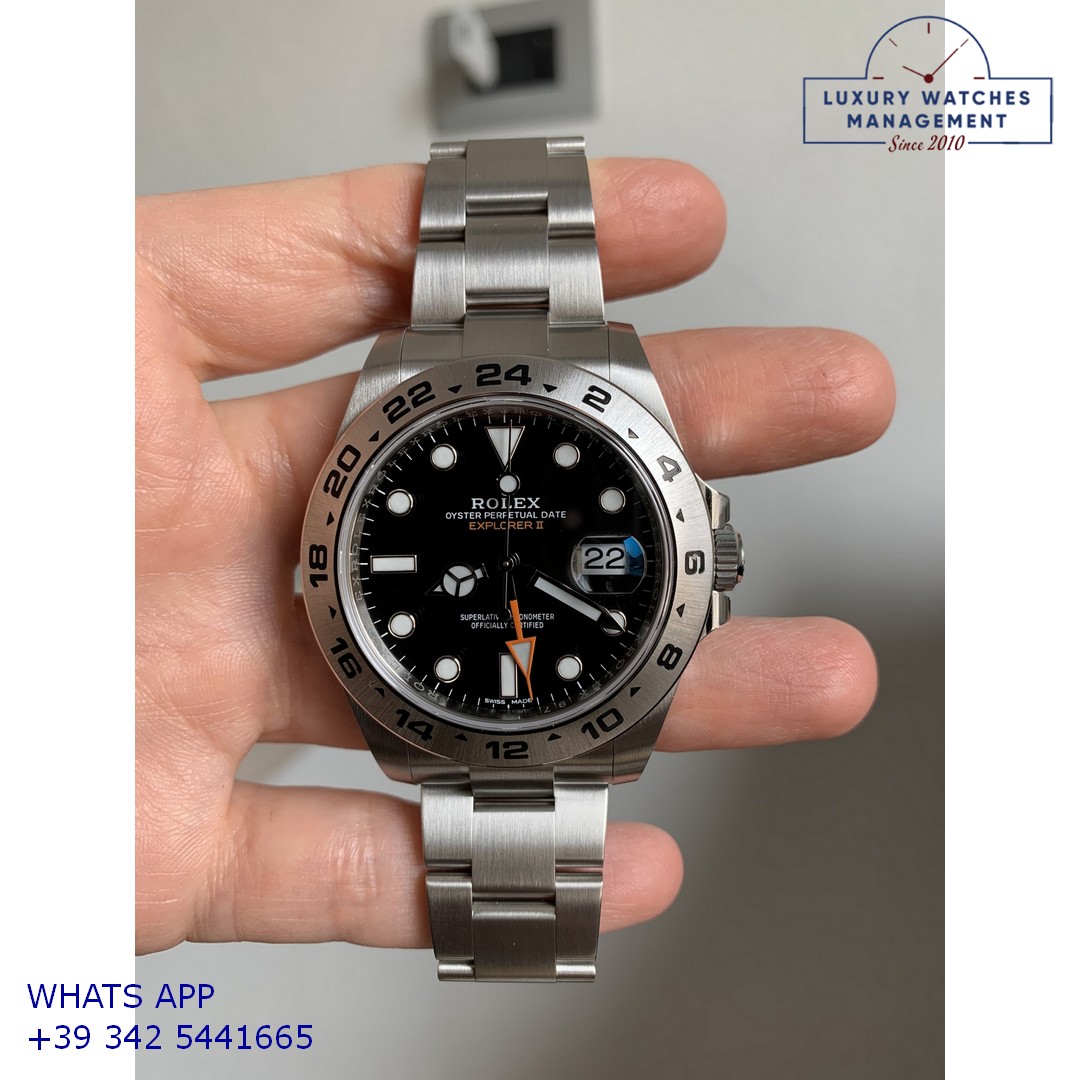 ROLEX EXPLORER II 216570 BLACK 2021 (12)