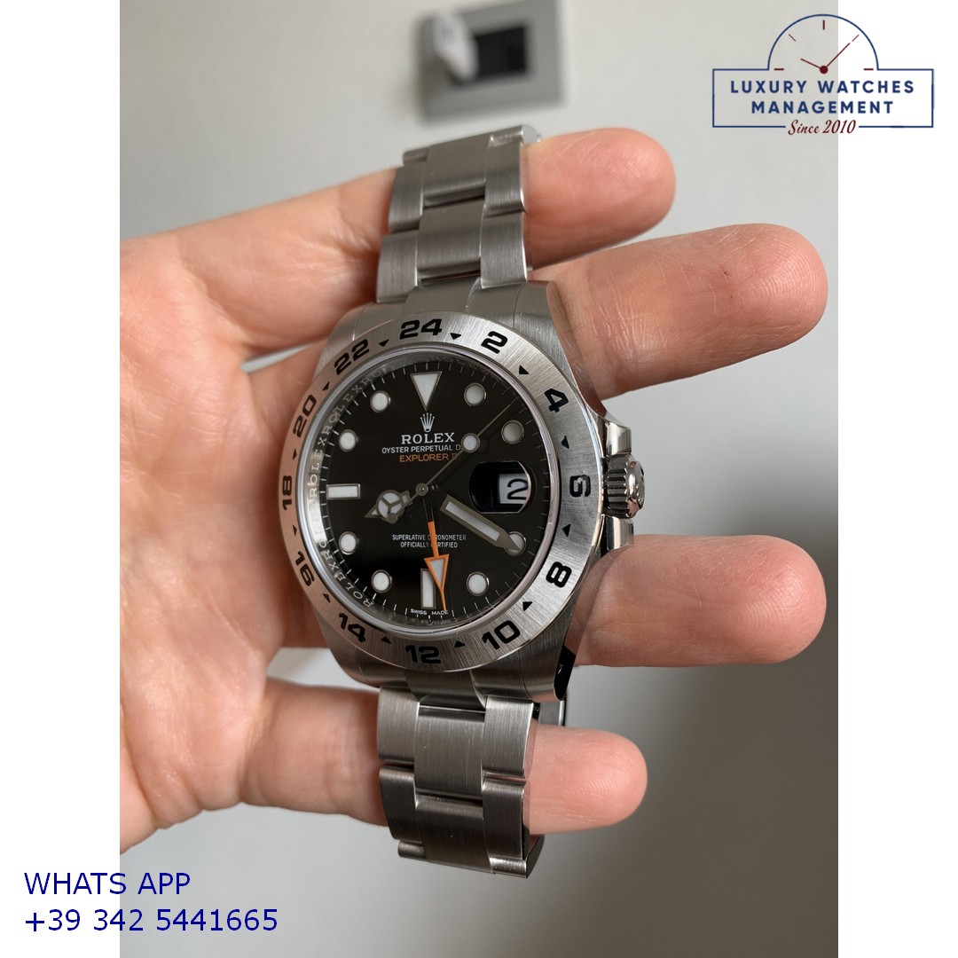 ROLEX EXPLORER II 216570 BLACK 2021 (14)
