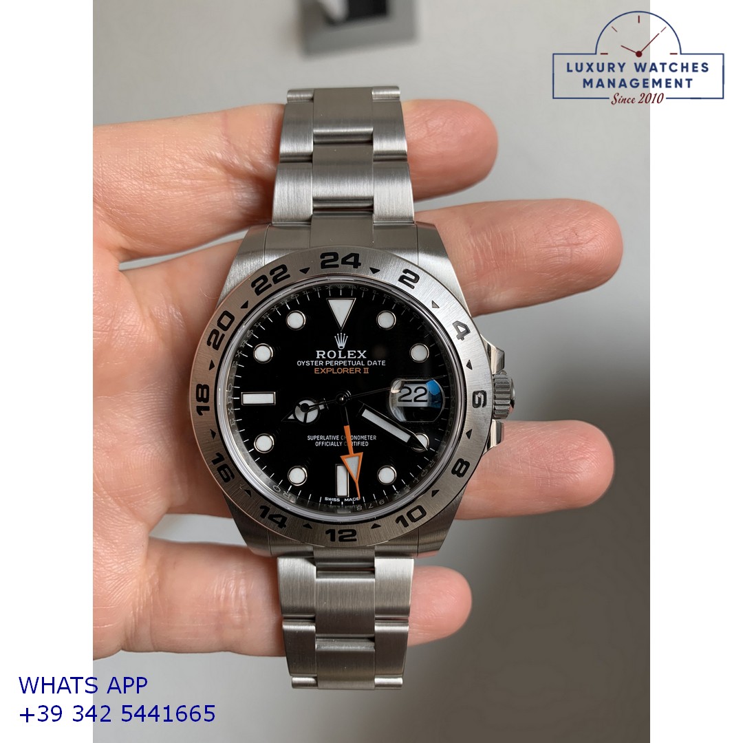 ROLEX EXPLORER II 216570 BLACK 2021 (15)