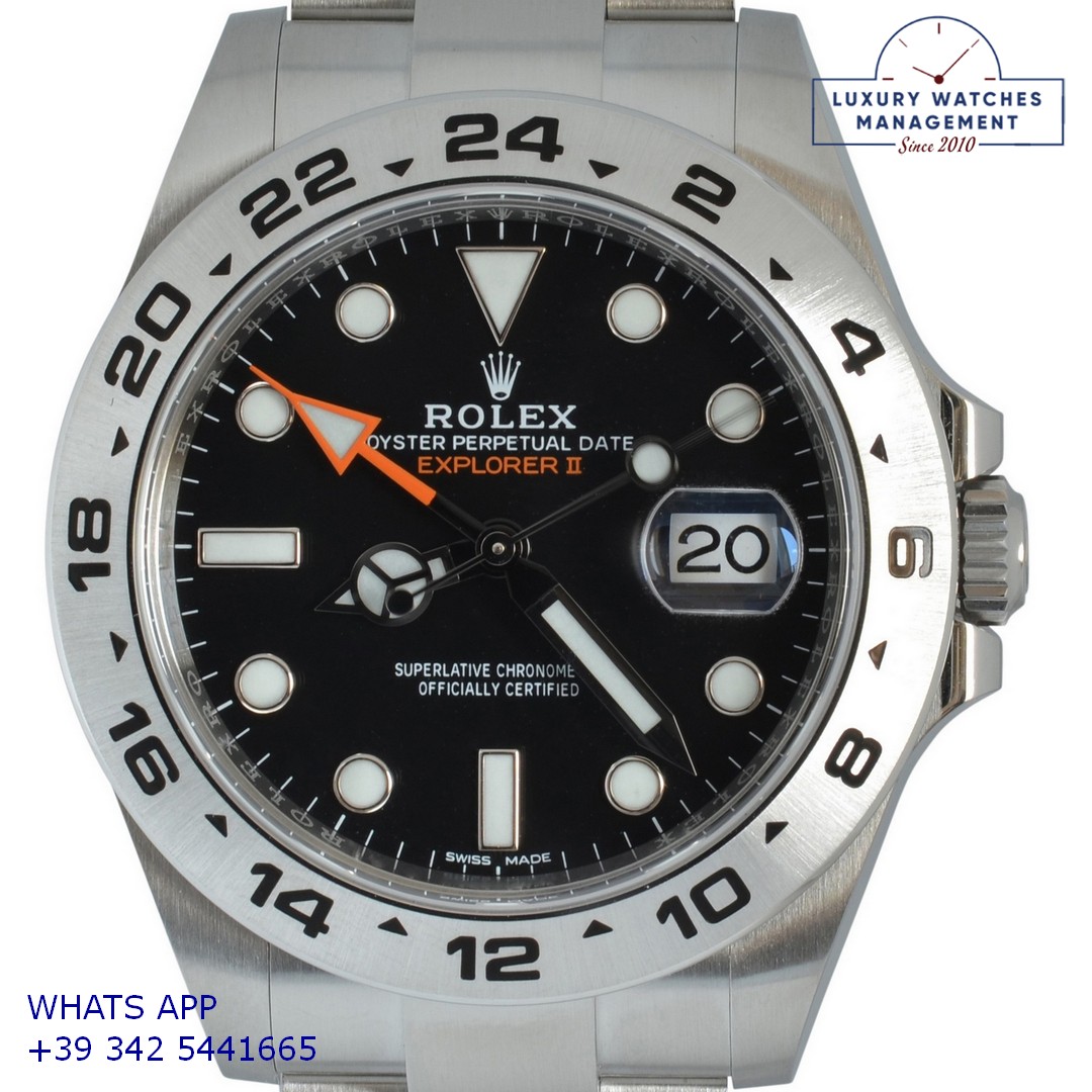ROLEX EXPLORER II 216570 BLACK 2021 (7)