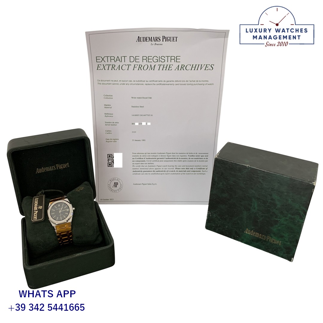3 AUDEMARS PIGUET ROYAL OAK 14100ST (5)