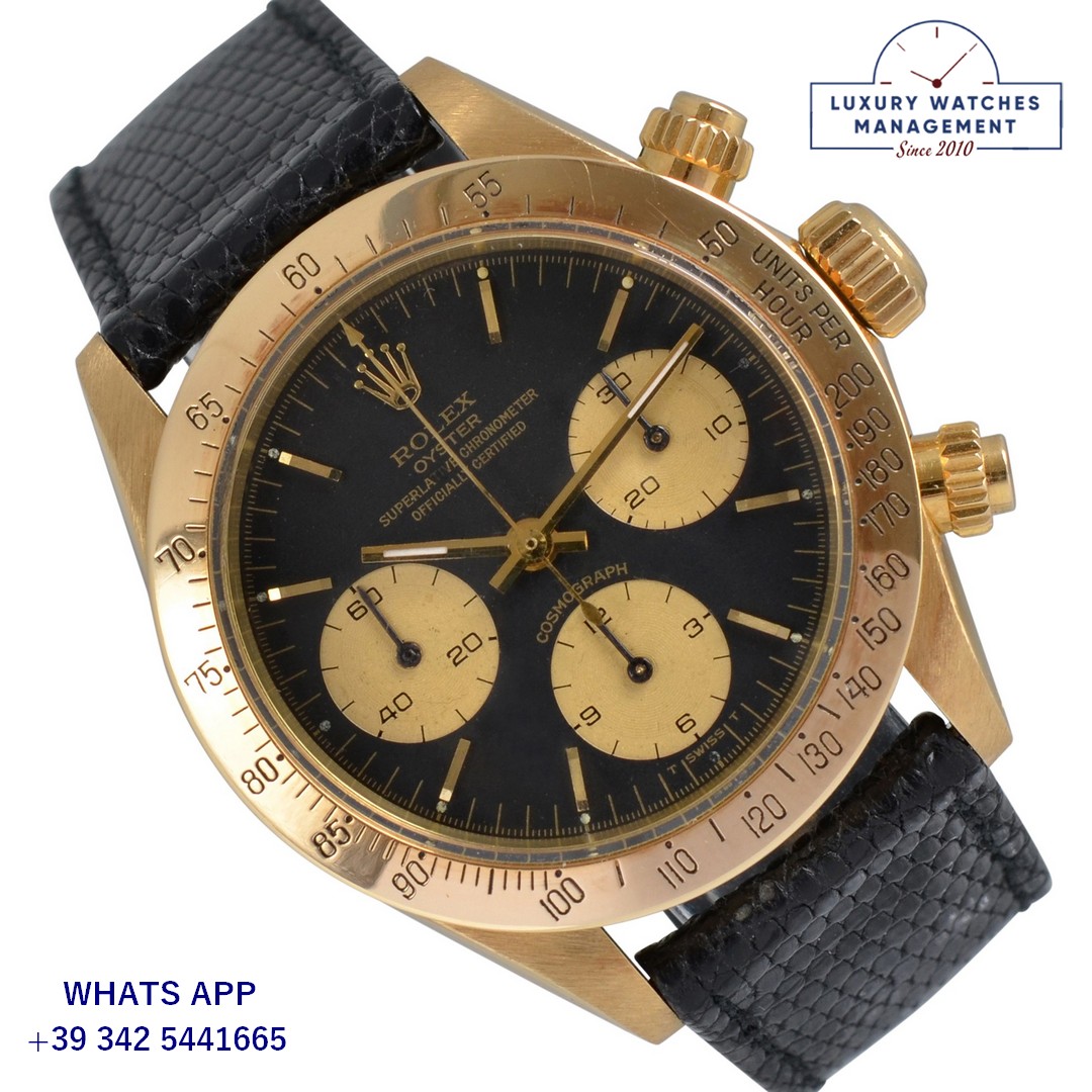 1 ROLEX COSMOGRAPH 6265 BLACK GOLD (19)