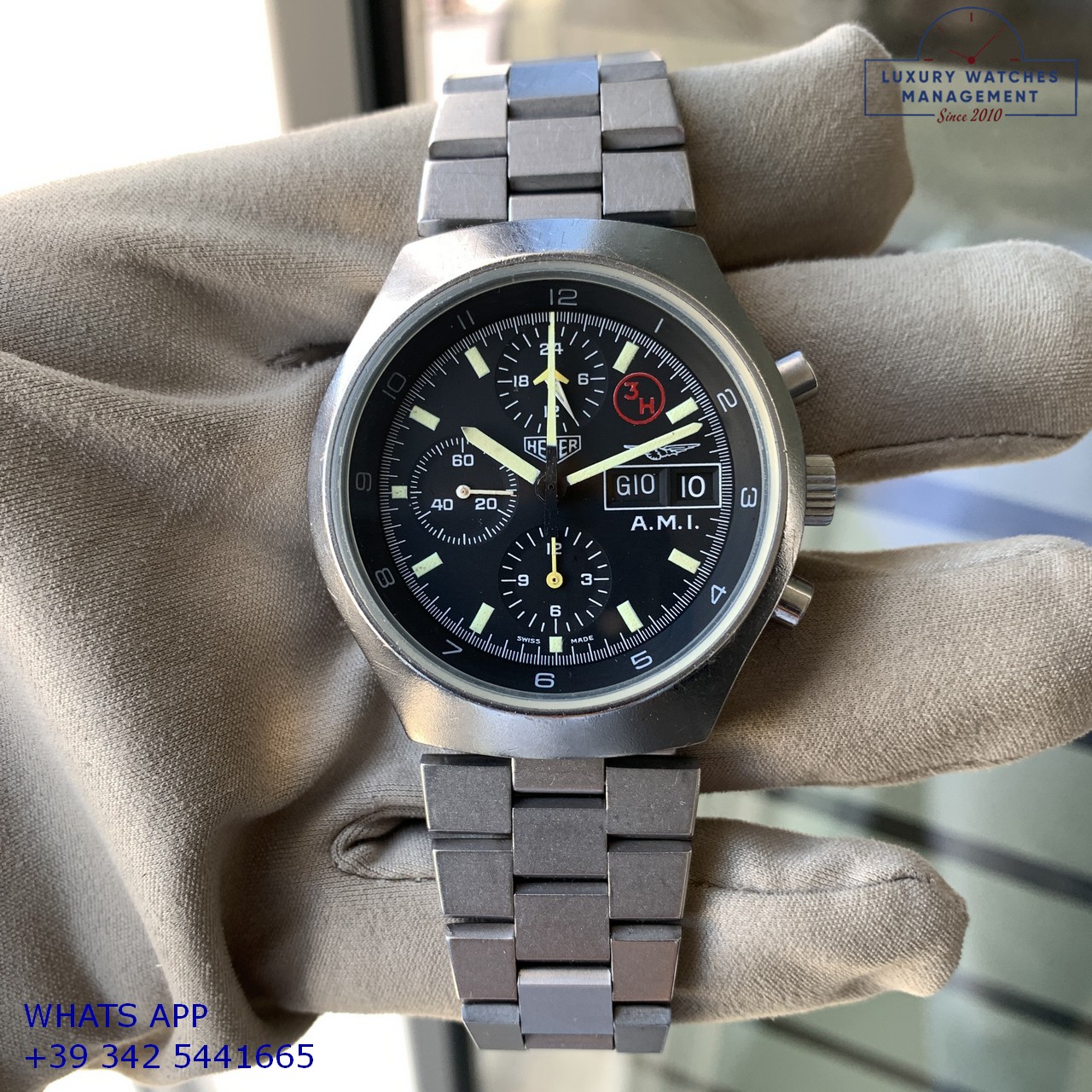 HEUER LEONIDAS CHRONO A.M.I. 3H (18)