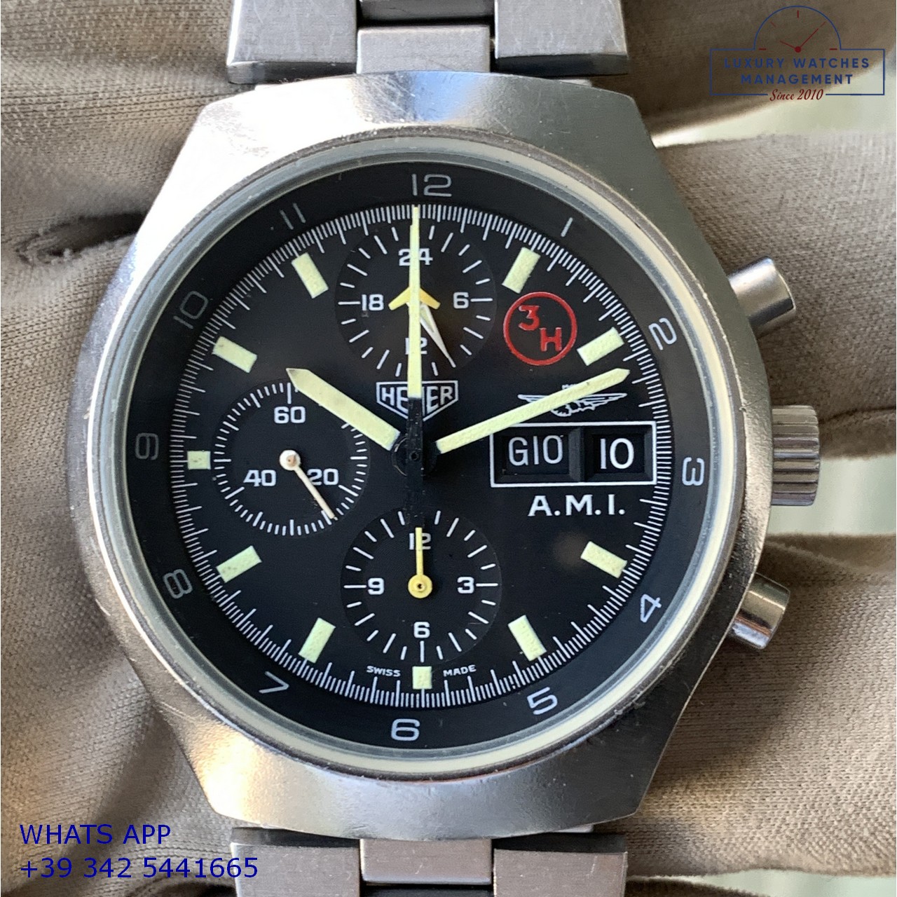 HEUER LEONIDAS CHRONO A.M.I. 3H (23)