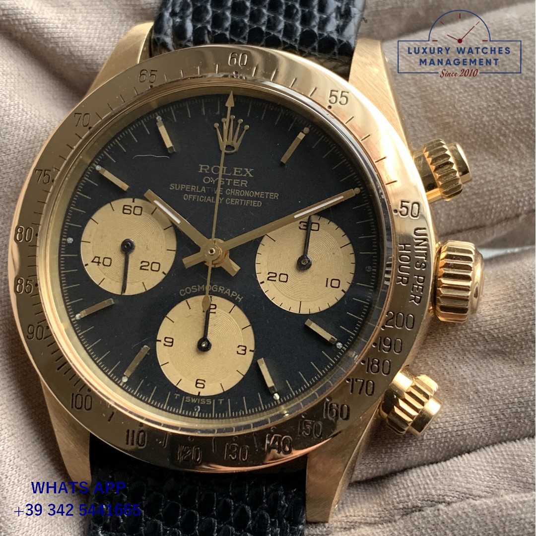 ROLEX COSMOGRAPH 6265 BLACK GOLD (70)