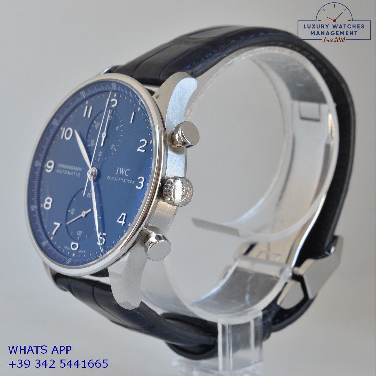 GARANZIA IWC PORTOGUESE IW371491 BLUE (14)