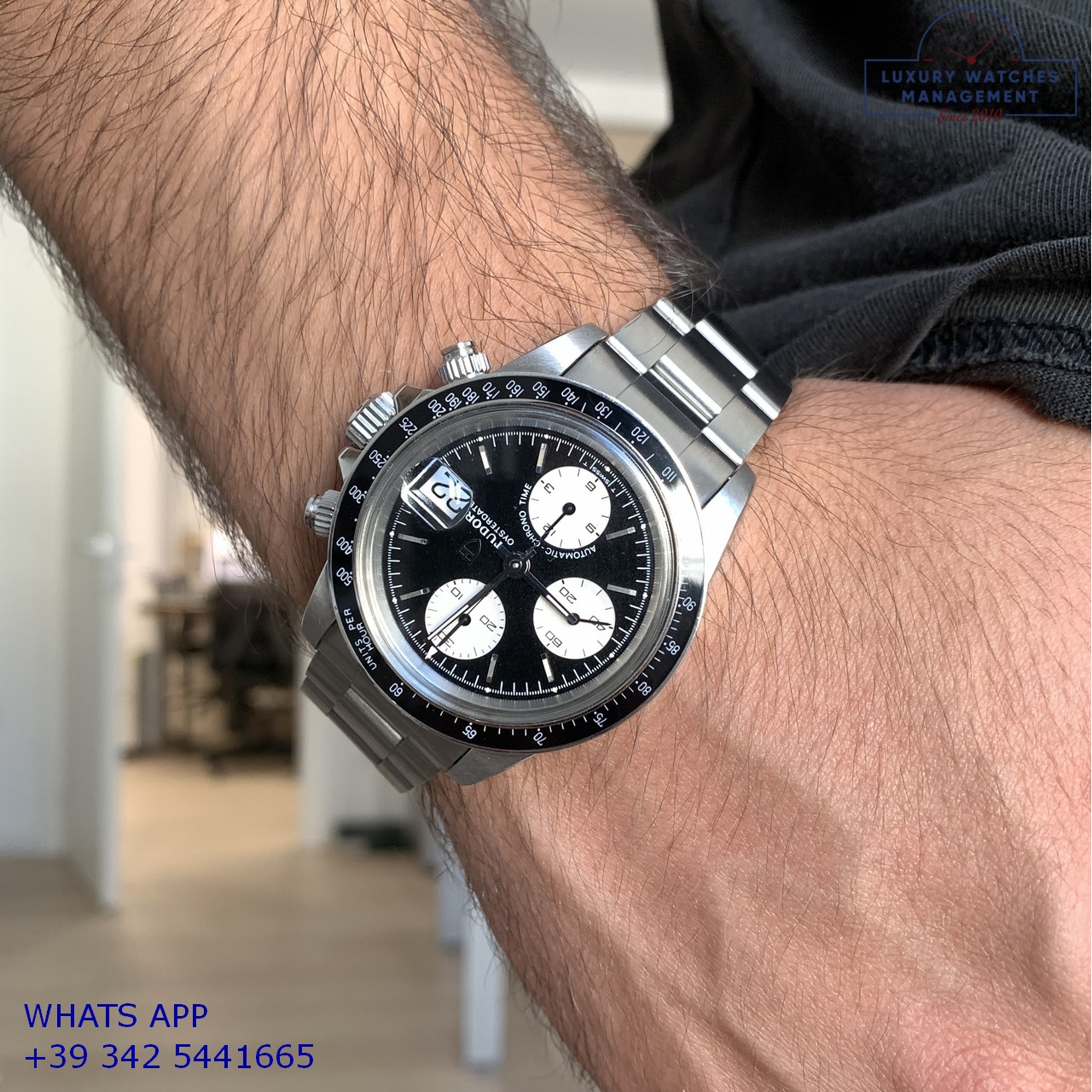 TUDOR DAYTONA 79160 BIG BLOCK BLACK 1992 (32)