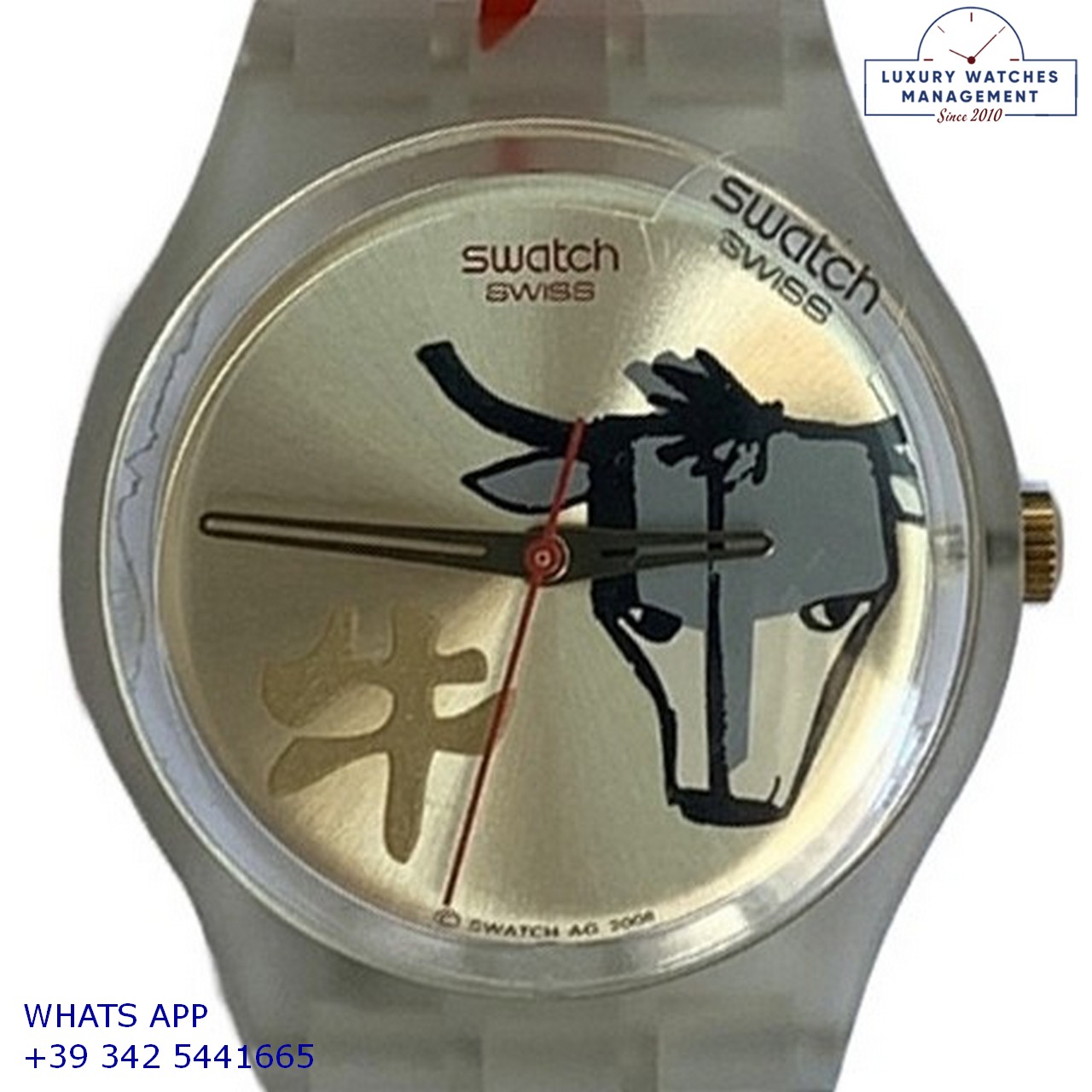 2 SWATCH GE222 BULL'S ON PARADE 2009 (2)