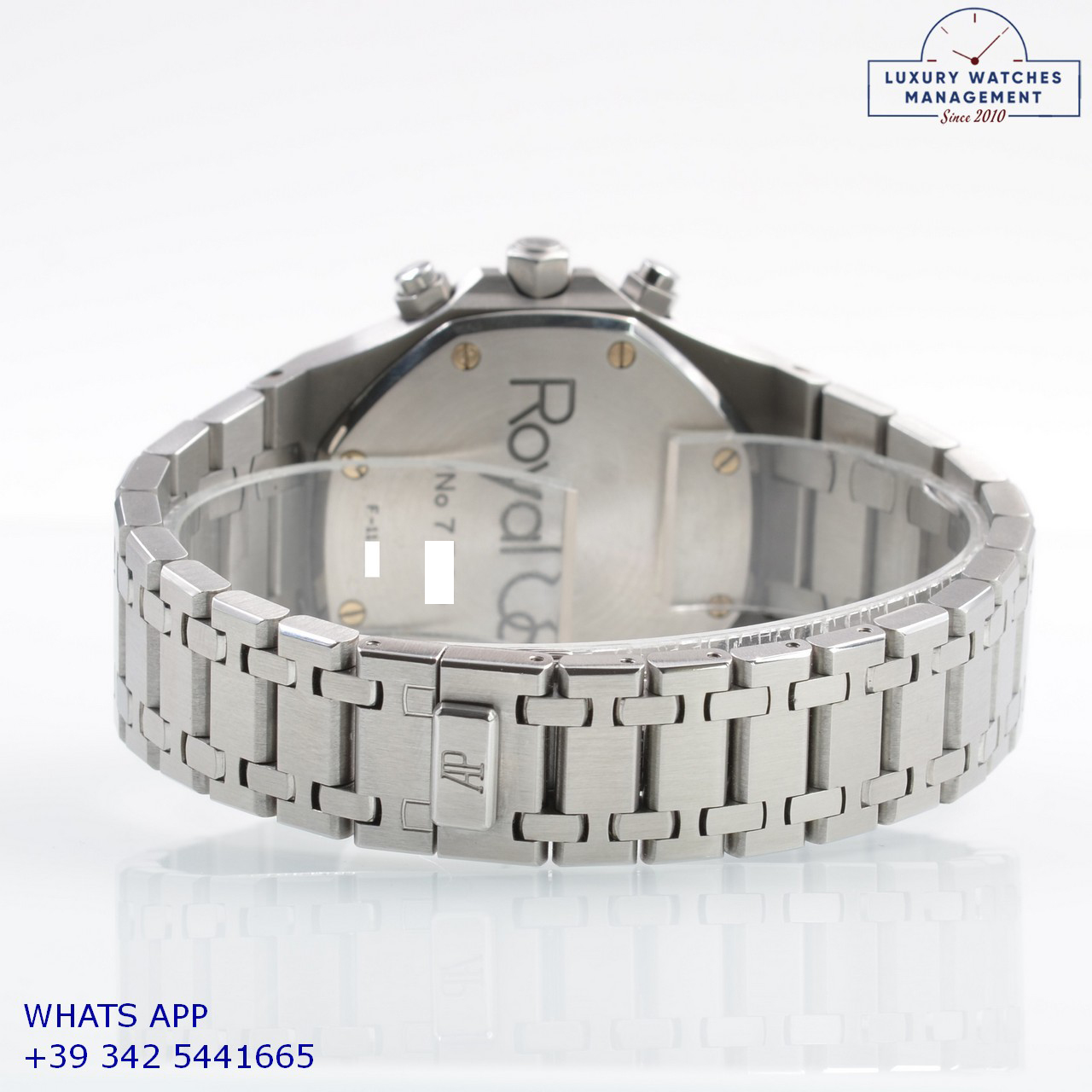 AUDEMARS PIGUET ROYAL OAK 25860ST CHRONO WHITE (9)
