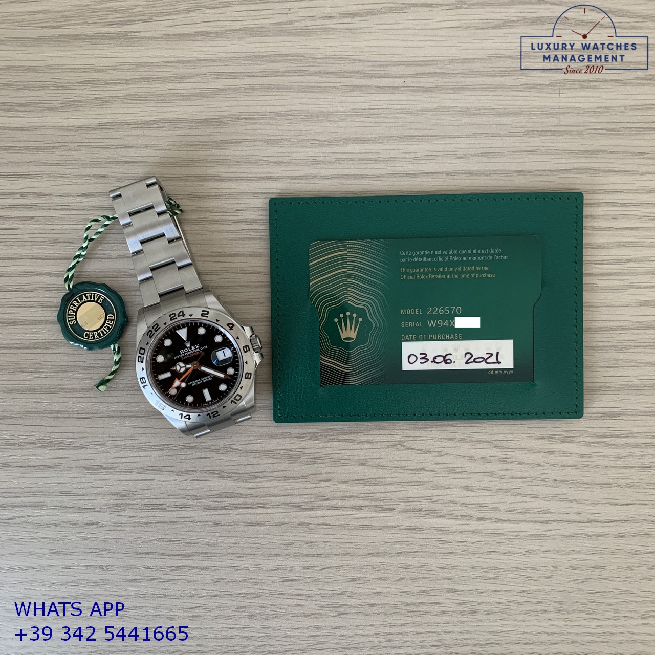 ROLEX EXPLORER II 216570 BLACK (13)