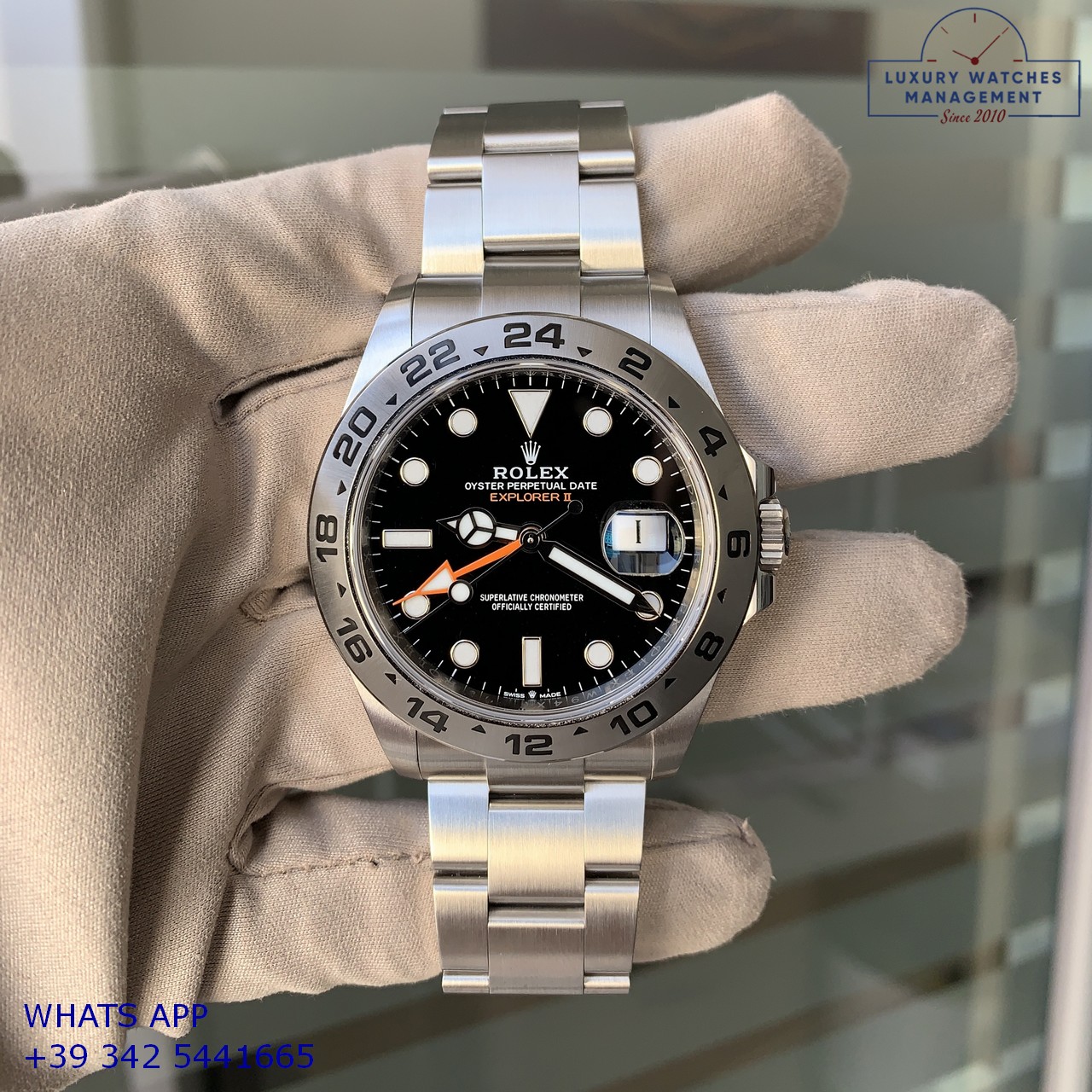 ROLEX EXPLORER II 216570 BLACK (14)