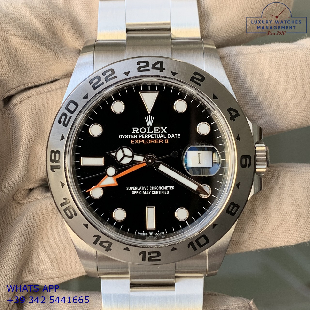 ROLEX EXPLORER II 216570 BLACK (15)
