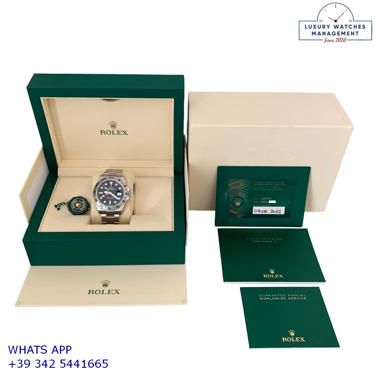 ROLEX EXPLORER II 216570 BLACK (2)