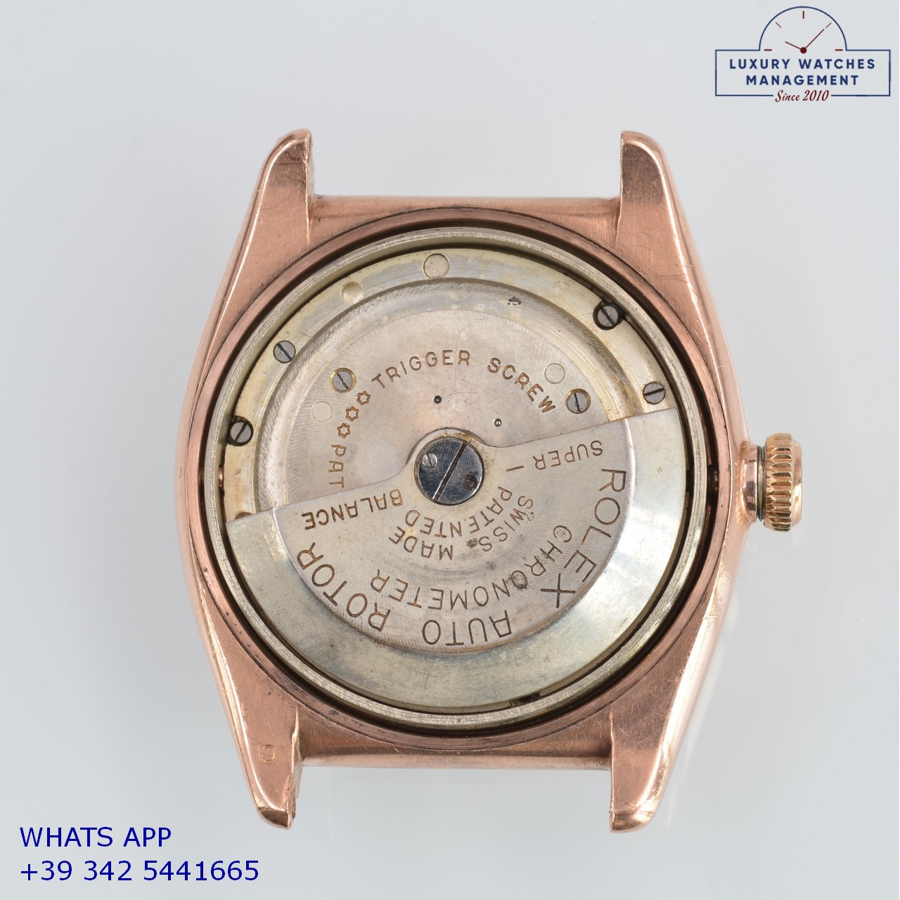ROLEX OVETTO 3696 ROSE GOLD 49614 (13)