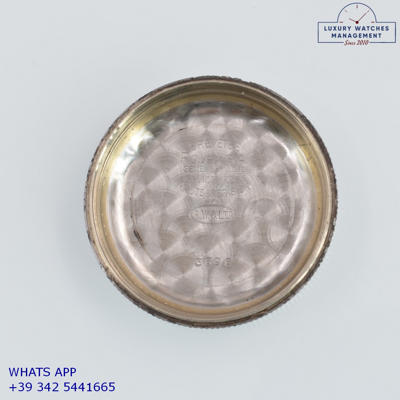 ROLEX OVETTO 3696 ROSE GOLD 49614 (15)