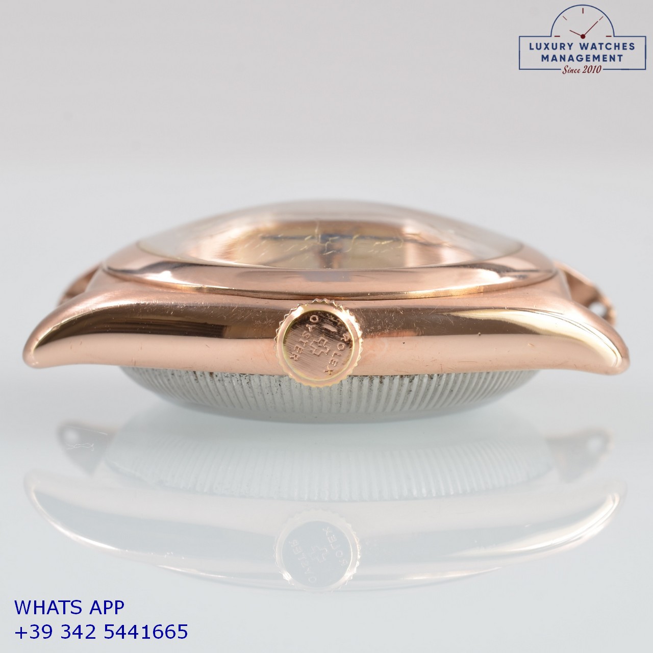 ROLEX OVETTO 3696 ROSE GOLD 49614 (18)