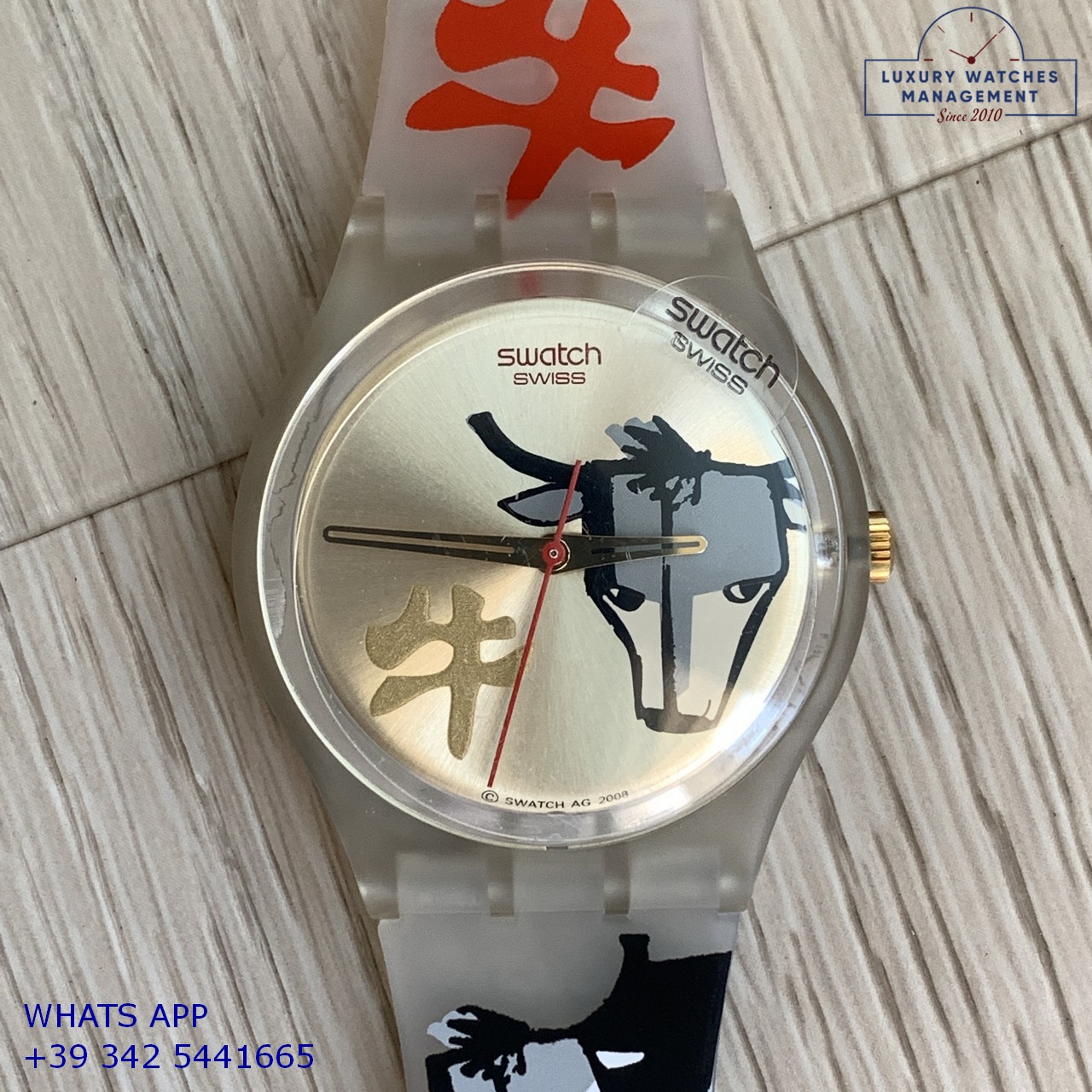 SWATCH GE222 BULL'S ON PARADE 2009 (7)