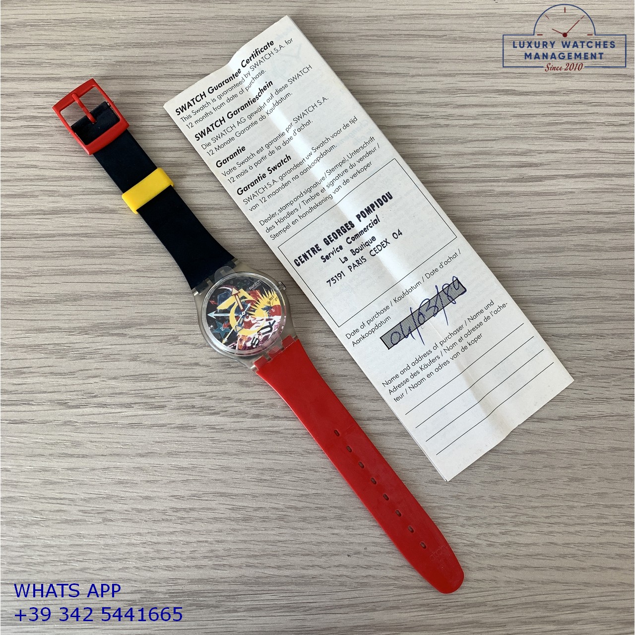 SWATCH GZ107 TADANORI YOKOO (4)