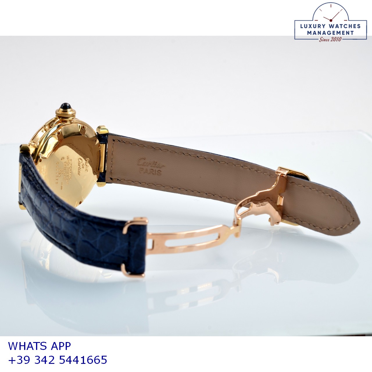CARTIER PASHA 1020 LAPIS GOLD (10)