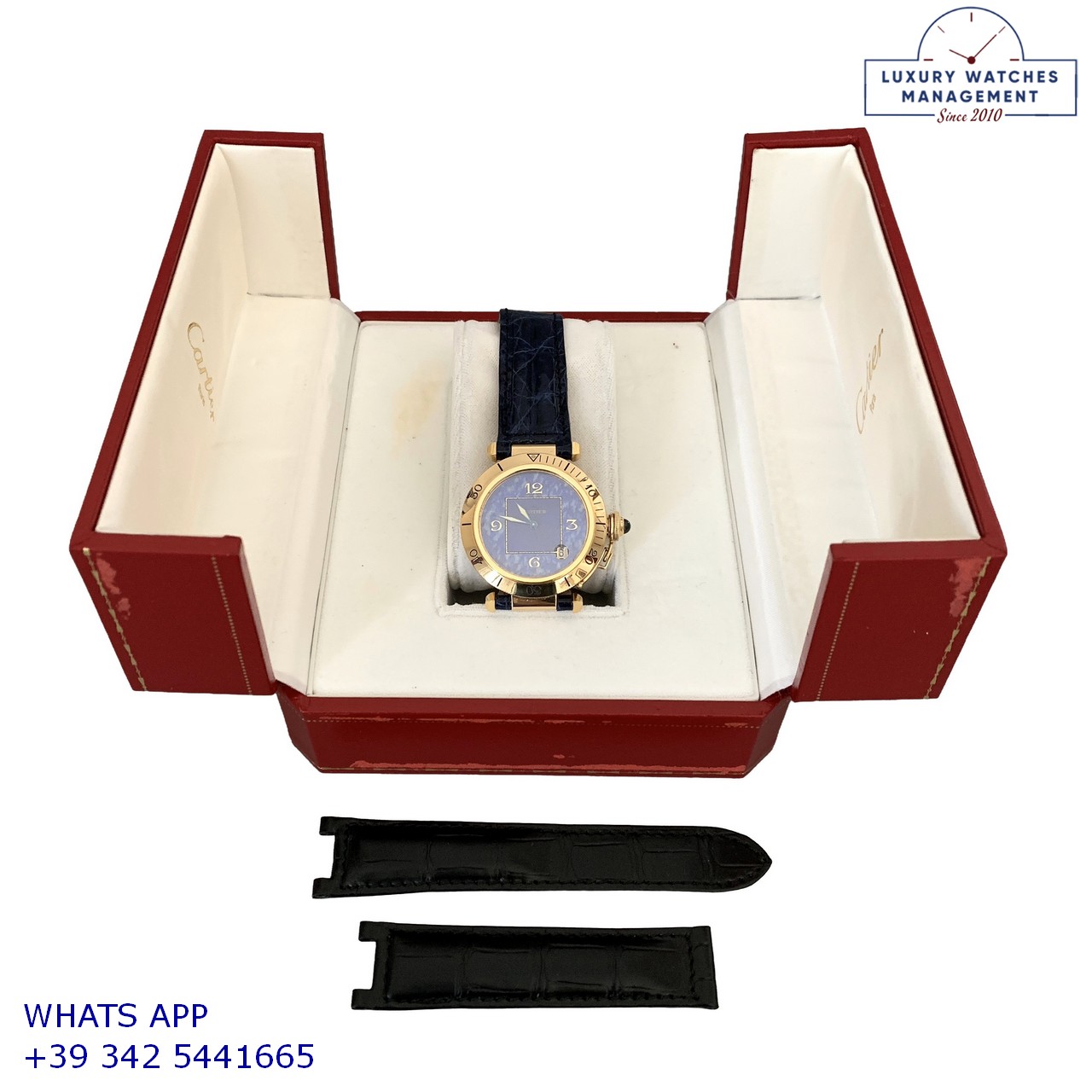 CARTIER PASHA 1020 LAPIS GOLD (4)
