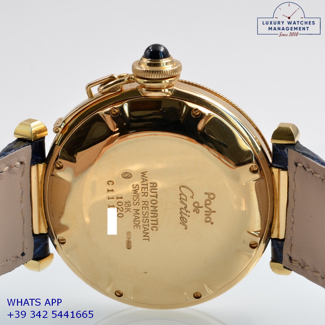 CARTIER PASHA 1020 LAPIS GOLD (8)