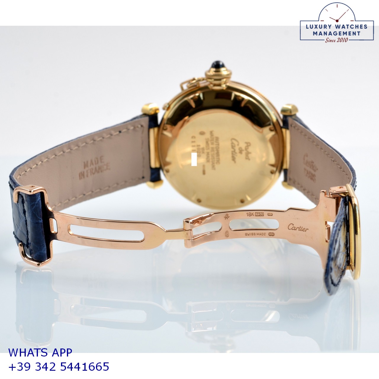 CARTIER PASHA 1020 LAPIS GOLD (9)