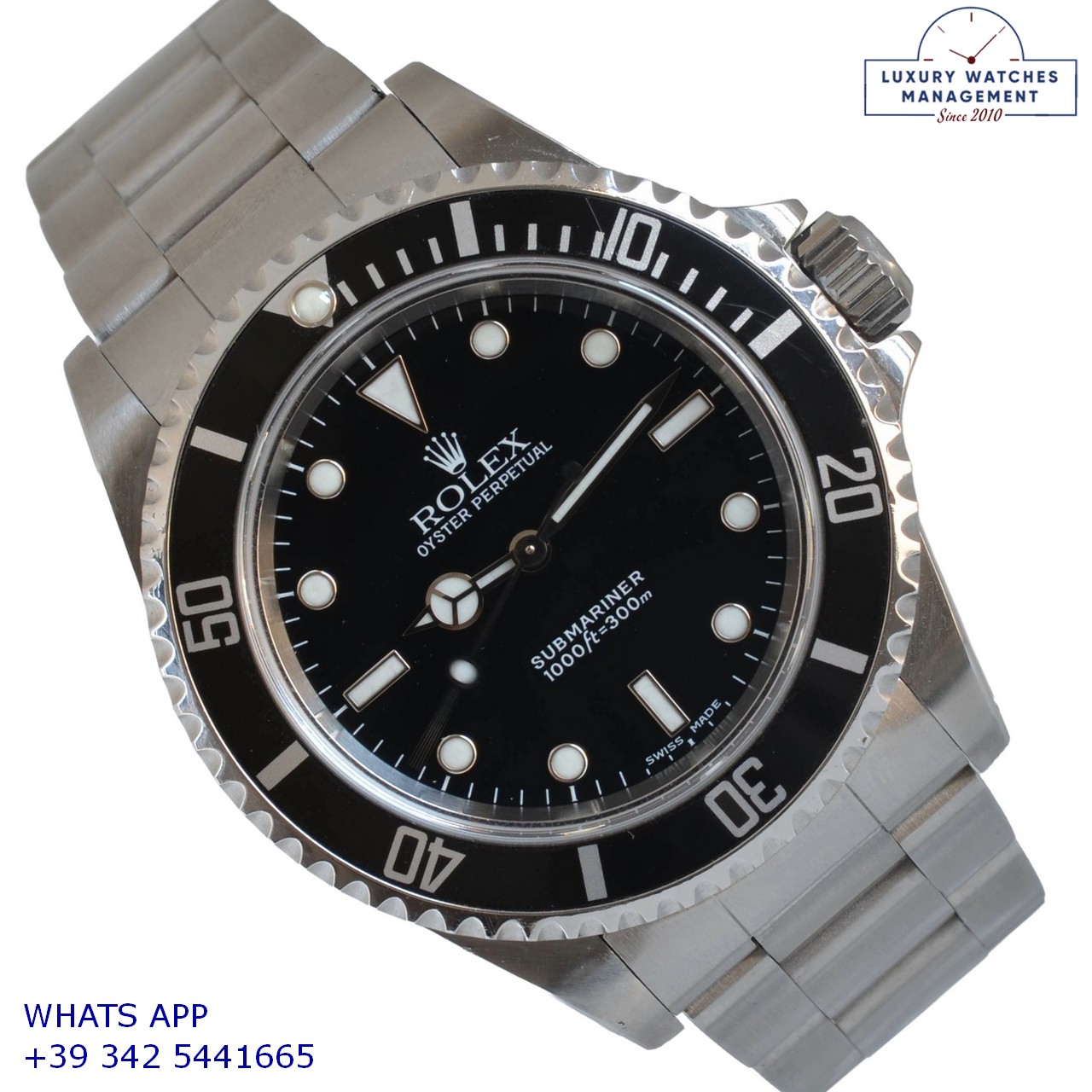 1 ROLEX SUBMARINER 14060M NO DATE (5)