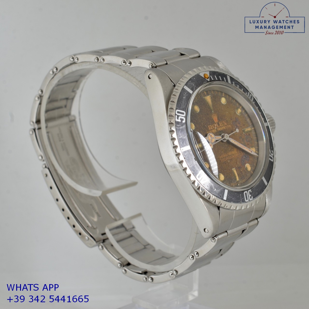 ROLEX SUBMARINER 5513 BROWN METEORITE (26)