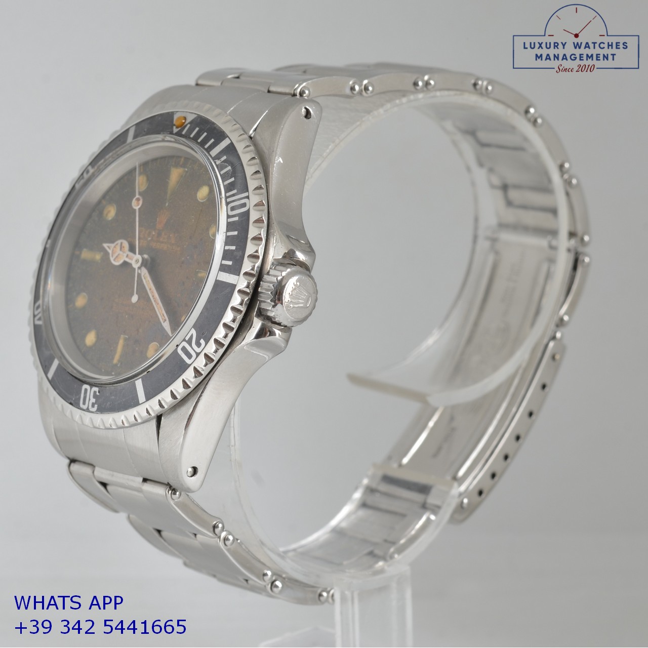 ROLEX SUBMARINER 5513 BROWN METEORITE (27)