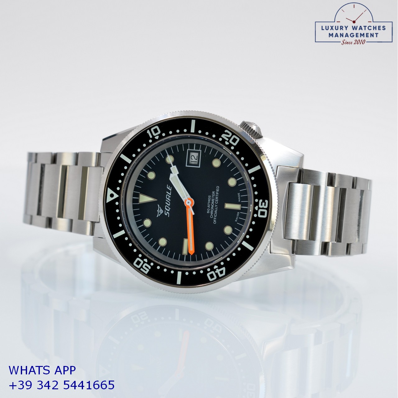 SQUALE BLACK CLASSIC DIVER 1521 (9)