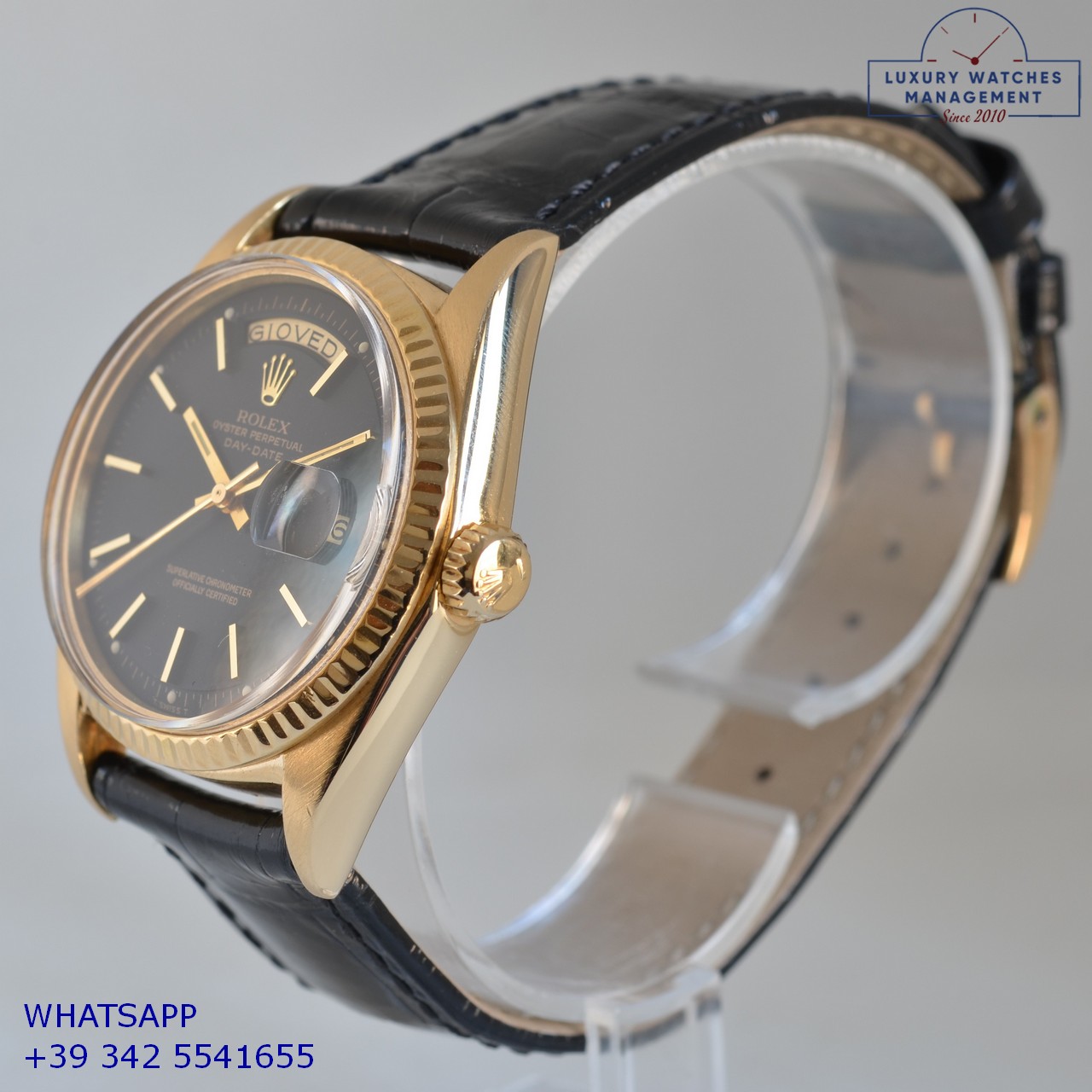 ROLEX DAY-DATE 1803 BLACK GOLD (4)