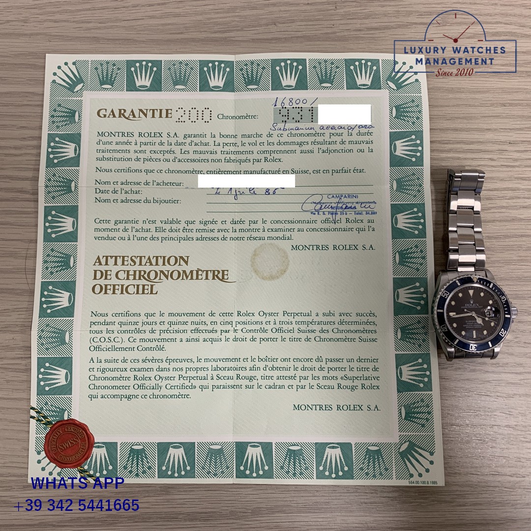4 ROLEX SUBMARINER 16800 (28)