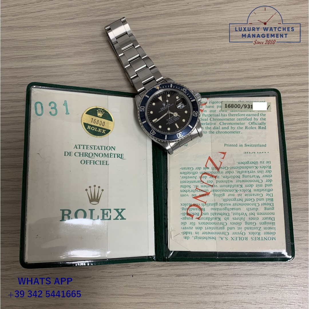 5 ROLEX SUBMARINER 16800 (27)