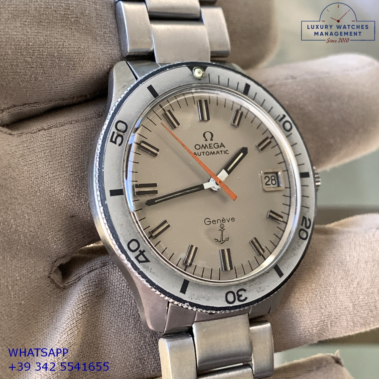 FOTO OMEGA GENÈVE ADMIRALTY ANCHOR SILVER (18)