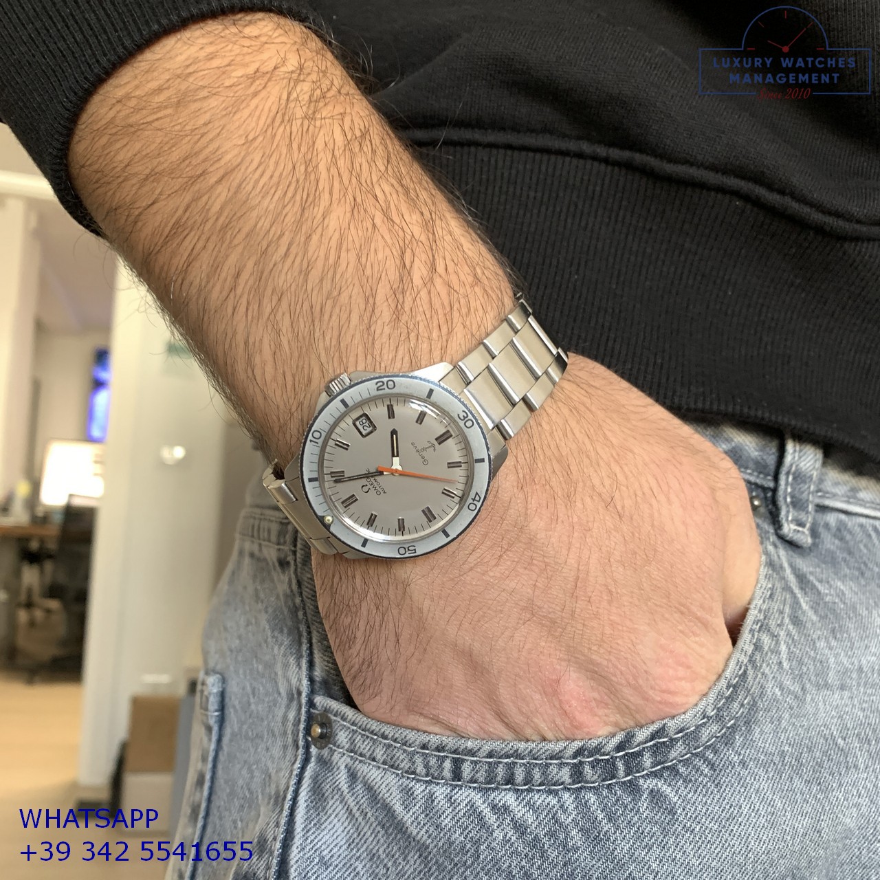 FOTO OMEGA GENÈVE ADMIRALTY ANCHOR SILVER (21)