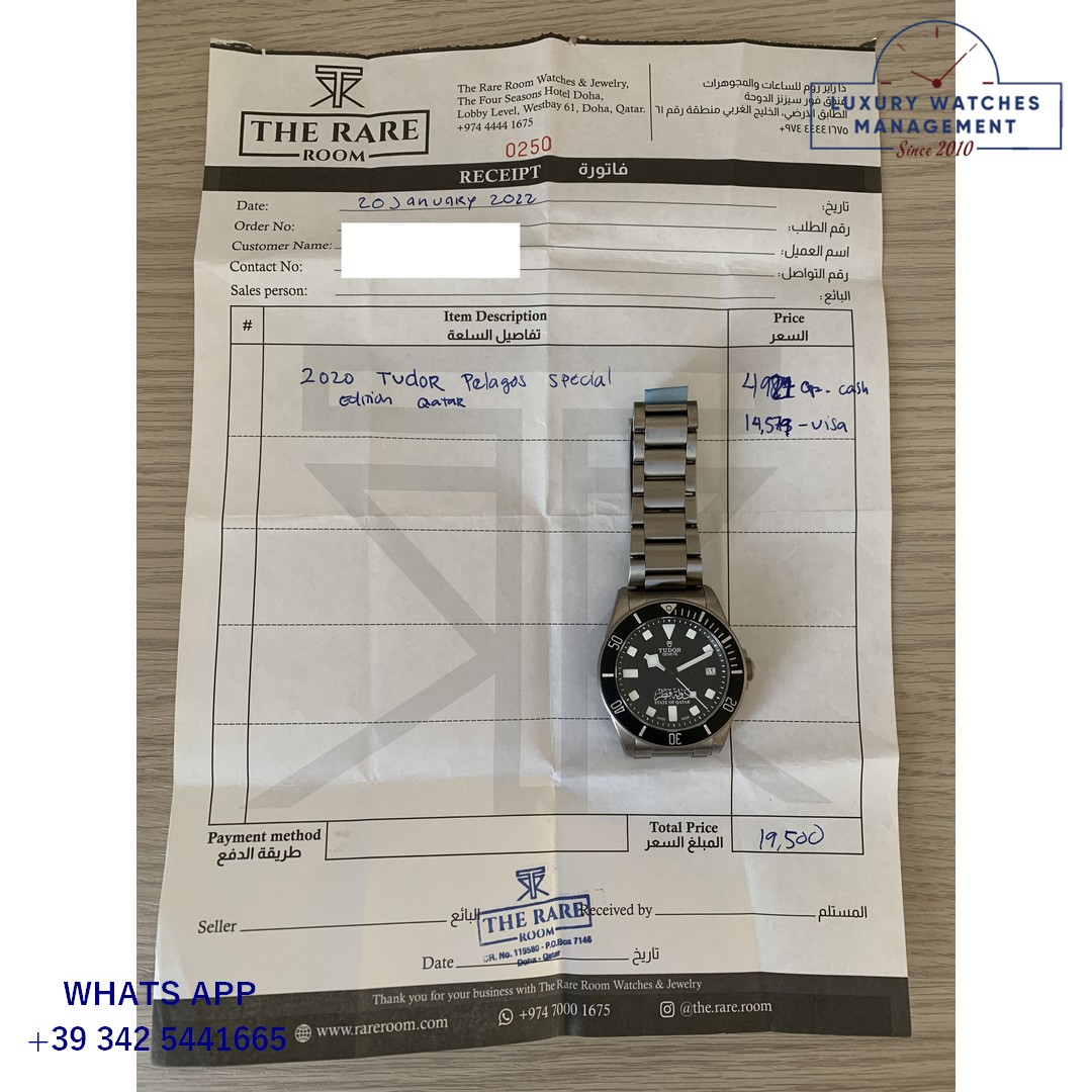 TUDOR PELAGOS 25600TN TITANIUM STATE OF QATAR (19)