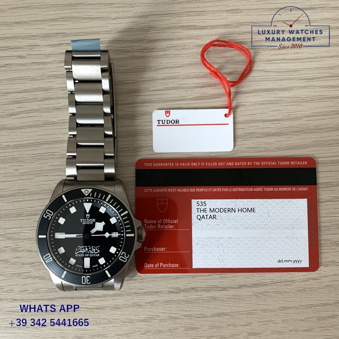 TUDOR PELAGOS 25600TN TITANIUM STATE OF QATAR (3)