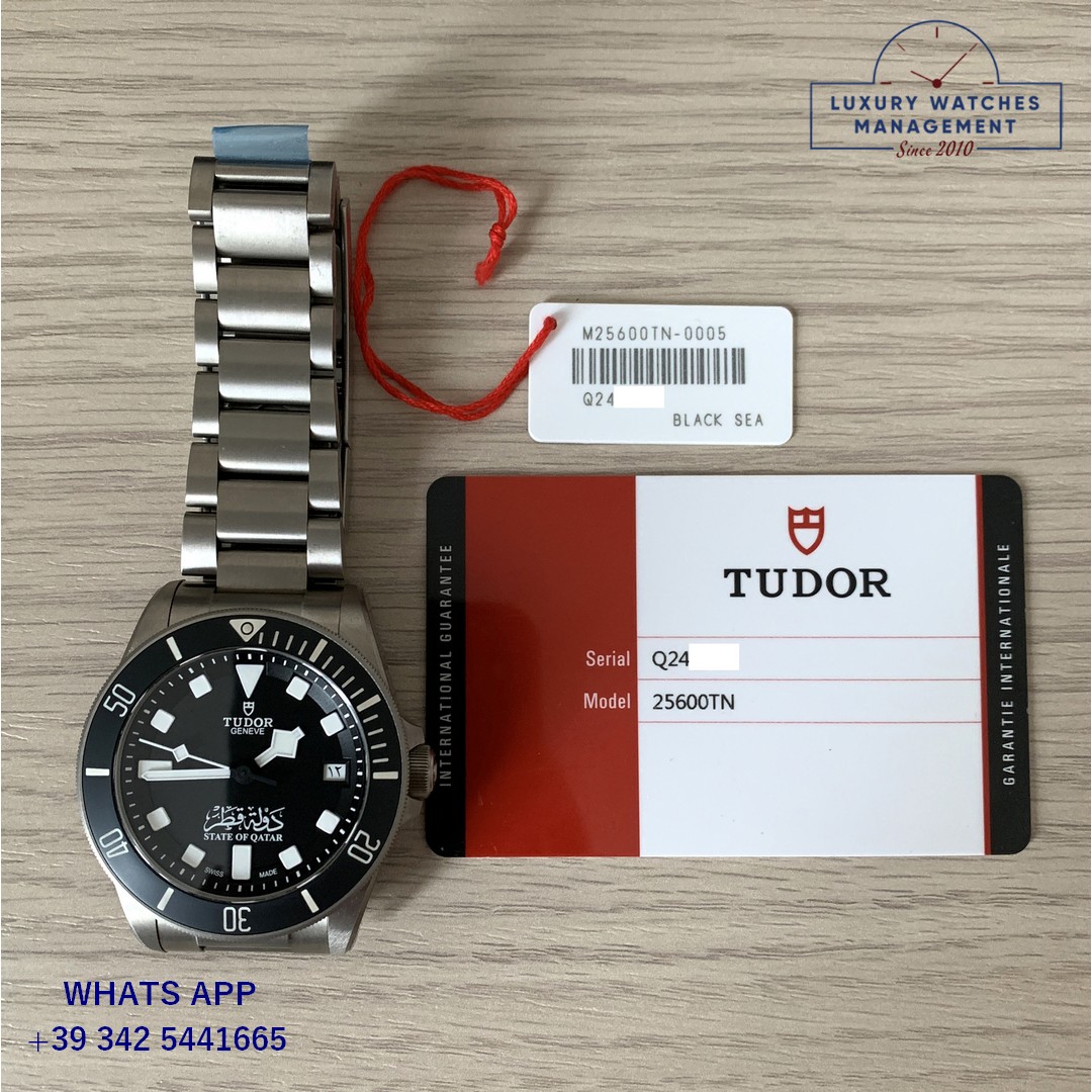 TUDOR PELAGOS 25600TN TITANIUM STATE OF QATAR (5)